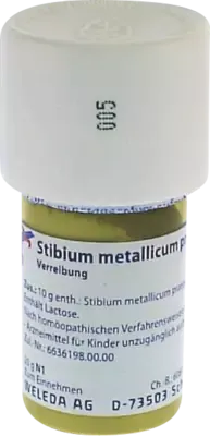 Weleda WELEDA STIBIUM METALLICUM PRAEPARATUM D 10 Trituration 20 g Trituration – Produktbild 1 von 1