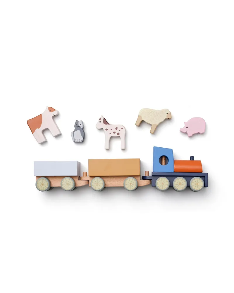 Kids Concept Kids Concept Zug mit Bauernhoftieren – Produktbild 3 von 3