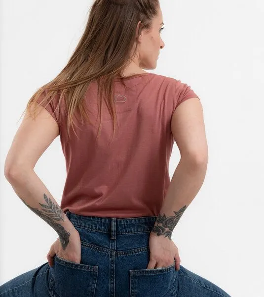 Gary Mash GARY MASH Shirt Asheville Pferdeliebe aus Biobaumwolle, Altrosa, – Produktbild 4 von 4