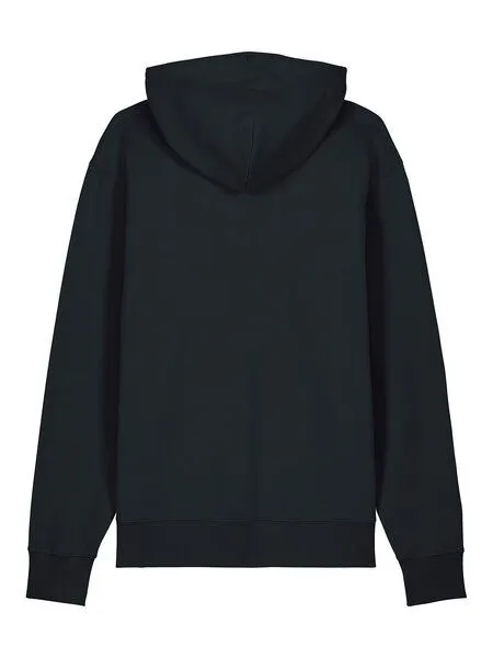 watapparel watapparel Hoodie Unisex Astronaut says Hi, Black, – Produktbild 4 von 4