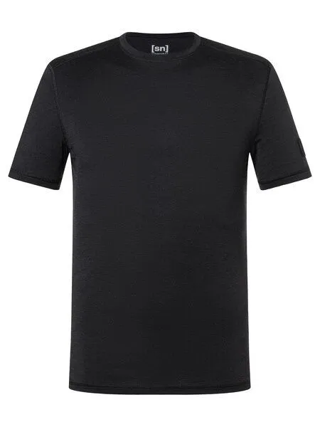 Super.Natural Super.Natural M BIO BASE TEE für Herren, Merino, Jet black, – Produktbild 4 von 4
