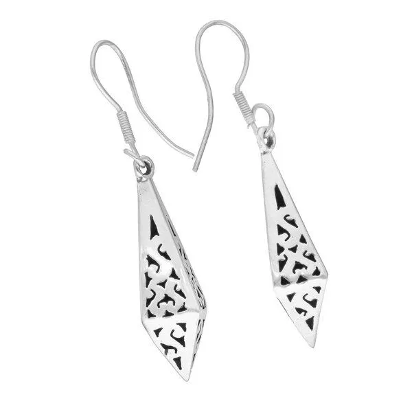 pakilia pakilia Silber Ohrringe Sternschnuppe Fair-Trade und handmade – Produktbild 3 von 4
