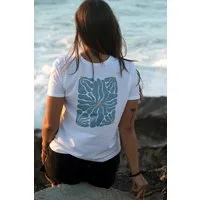 Kultgut Kultgut Artdesign - Leichtes/ Weiches Shirt - 100% Biobaumwolle / Flowers Forever – Produktbild 1 von 1