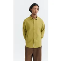 thinking mu Thinking MU Herren vegan Hemd Haru Aus Seersucker Oversize Grün, Grün, – Produktbild 1 von 1
