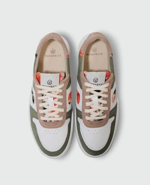 PANAFRICA PANAFRICA Kasai - Unisex Recycling Sneaker, Khaki (grün), – Produktbild 2 von 4