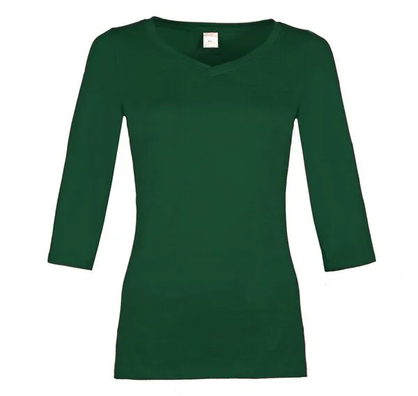 Frija Omina Frija Omina Bio 3/4 Arm-Shirt "Winda", Smaragd (grün), – Produktbild 1 von 1
