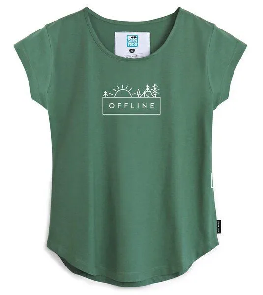 Gary Mash GARY MASH Shirt Asheville Offline aus Biobaumwolle, Olivgrün (grün), – Produktbild 2 von 4