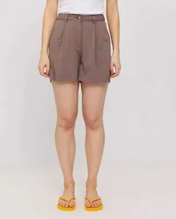 Mazine Mazine Leichte Shorts mit Bundfalten - aus Ecovero – Produktbild 1 von 1