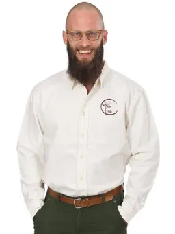 Life-Tree Life-Tree Hemd aus Biobaumwolle Fairwear für Herren Circle mit Brust-Logo – Produktbild 1 von 1