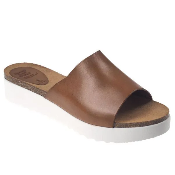 Grand Step Shoes Grand Step Shoes Pantolette "Elsa", Whisky (braun), – Produktbild 3 von 4