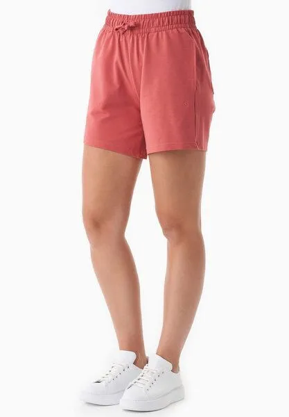 ORGANICATION ORGANICATION SABBRINA | Leichte Sweatshorts aus Bio-Baumwolle, Red wood, – Produktbild 2 von 4