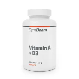 GymBeam GymBeam Vitamin A + D3 90 Kapseln – Produktbild 1 von 1