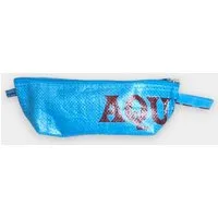 REFISHED fair fashion REFISHED fair fashion Penal 'PENCIL CASE' - upcycelte Fischfuttersäcke, #fish blau-aqua, – Produktbild 1 von 1