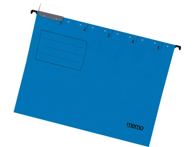 Memo 5 memo Hängemappen farbig blau – Produktbild 1 von 1