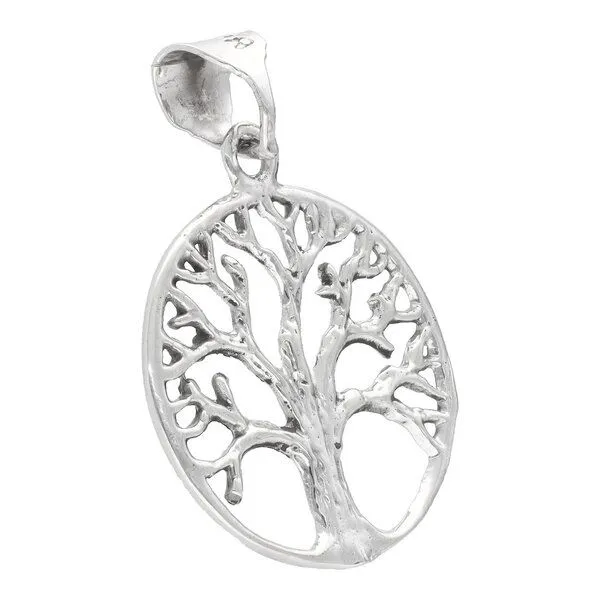 pakilia pakilia Silber Kette Lebensbaum Fair-Trade und handmade – Produktbild 8 von 8
