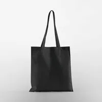 Westford Mill Westford Mill Baumwolltaschen Einkaufstaschen mit langen Henkel, Schwarz, – Produktbild 1 von 1