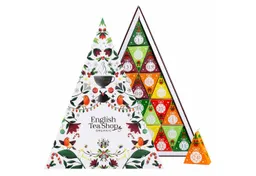 English Tea Shop English Tea Shop Tee Adventskalender "Mosaik weiß", BIO, 25 Pyramidenbeutel, 25 verschiedene BIO-Tees und Teemischungen. – Produktbild 1 von 1