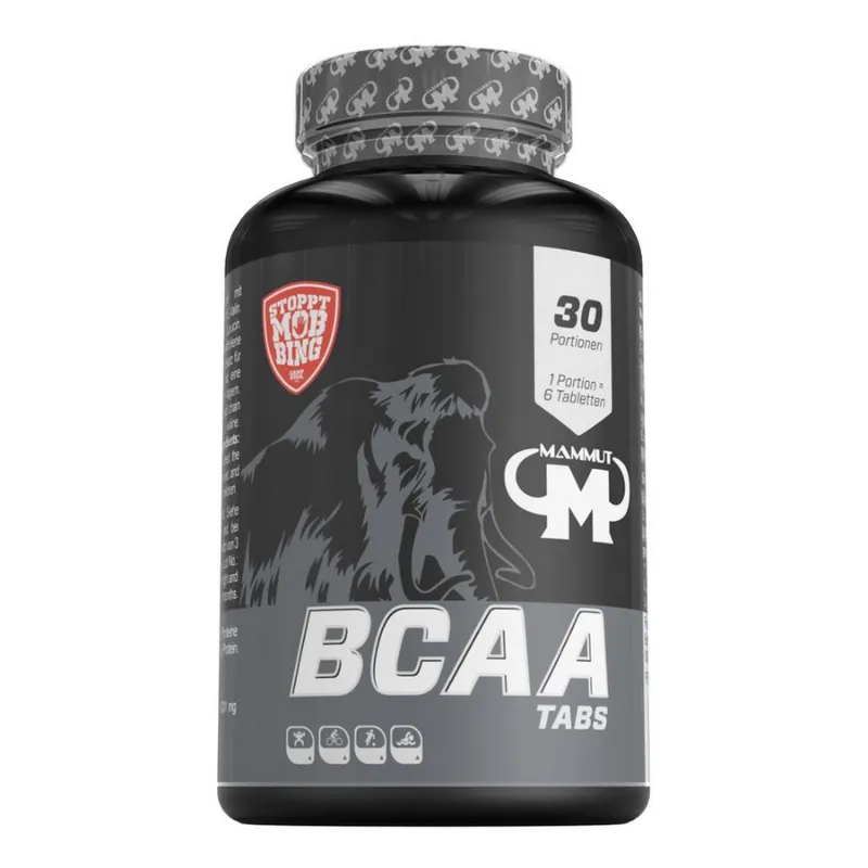 Mammut Nutrition Mammut Nutrition BCAA Tabs 180 Tabletten – Produktbild 1 von 1
