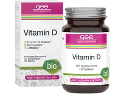 GSE GSE Bio-Tabletten Vitamin D Compact, 120 Stück – Produktbild 1 von 1
