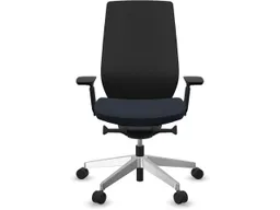 profim profim Bürodrehstuhl "ACCIS PRO" mit Armlehnen, Gestell: silber, Sitz: blau – Produktbild 1 von 1