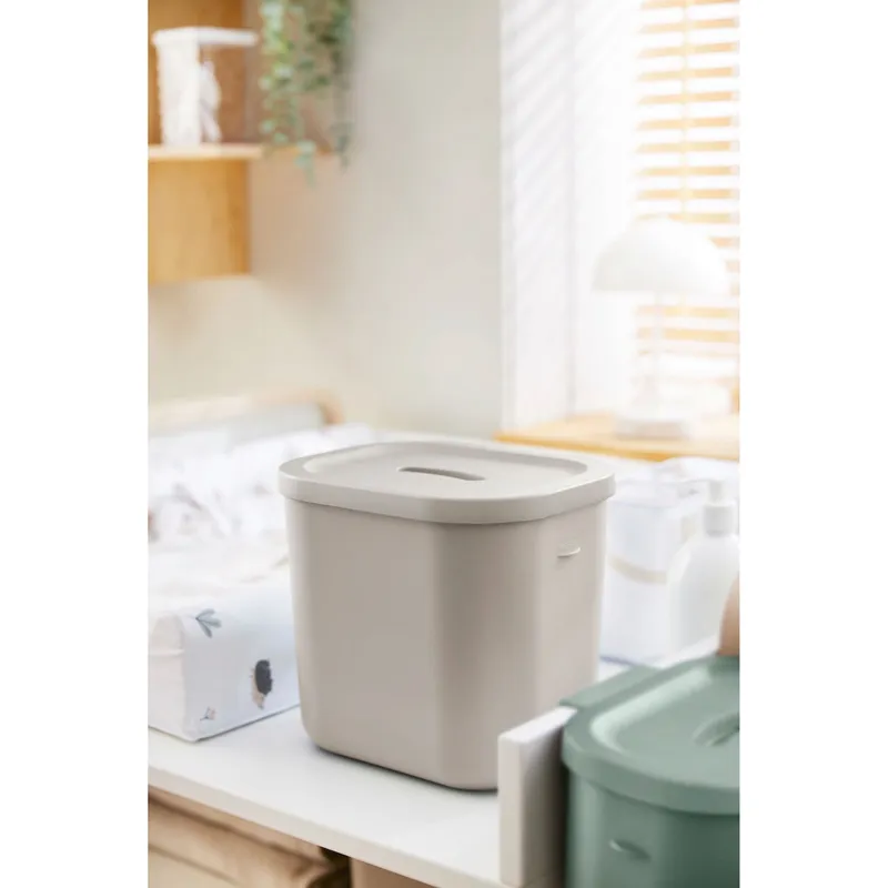 rotho babydesign rotho Windeleimer 'KAYO' aus Recyclingkunststoff, cappuccino – Produktbild 1 von 3