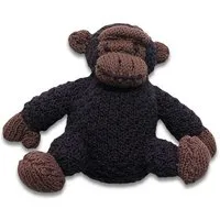 Kenana Knitters Kenana Knitters Stofftier GORILLA aus Bio-Baumwolle. Made in Africa. – Produktbild 1 von 1