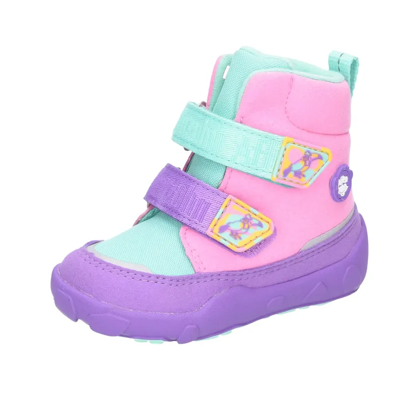 Affenzahn Affenzahn Creative Tucan 0124950029 Pink - Stiefel mit Futter - Barfußschuhe KINDER, Mehrfarbig, textil/synthetik (wasserabweisend) für Kinder, lila, Größe 23 EU, Lila, – Produktbild 1 von 7