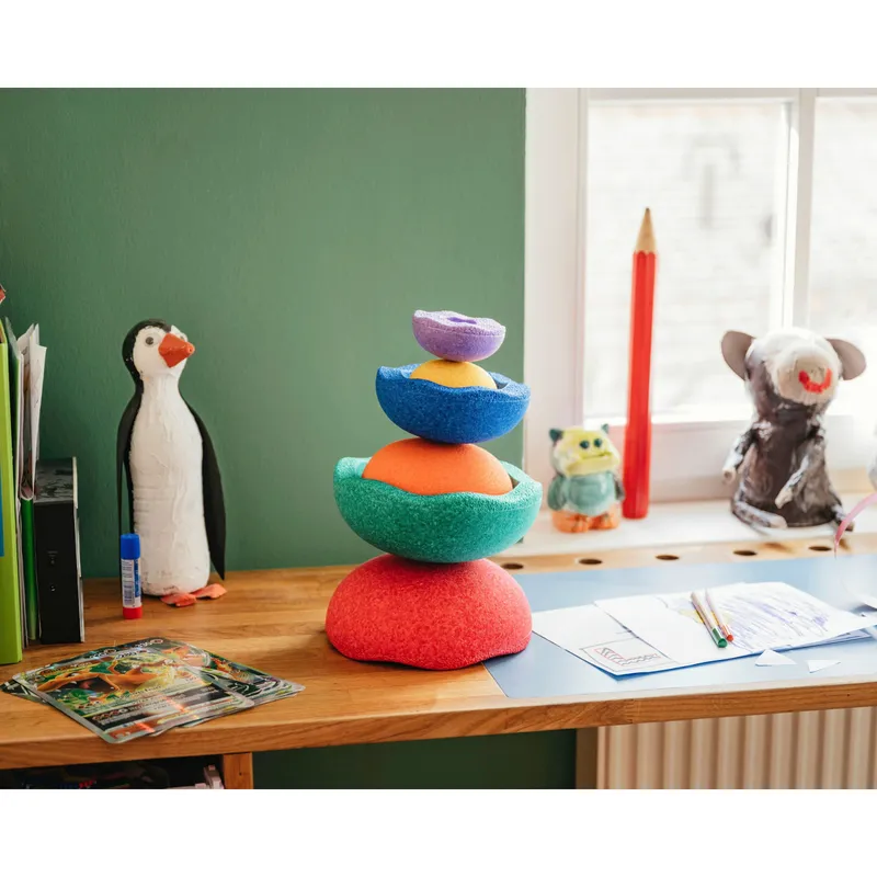 Stapelstein® Stapelstein® Inside rainbow classic Set 6 teilig – Produktbild 1 von 8