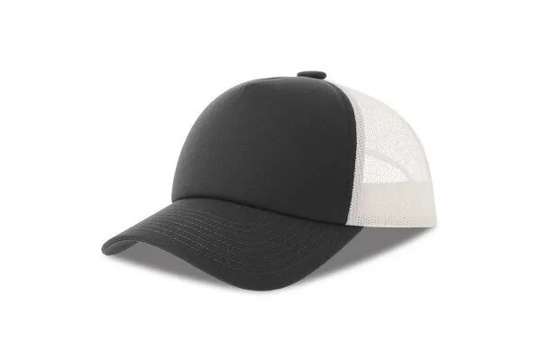 Atlantis Headwear Atlantis Headwear Damen / Herren Trucker Cap, Dunkelgrau, – Produktbild 2 von 4