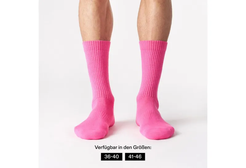 von Jungfeld von Jungfeld Tennissocken CASUAL CLASSIC Bio-Baumwolle 36-46 Unisex 2 Paar (2-Paar, 2er-Pack) Sportsocken mit verstärkter Ferse & Fußsohle für Damen & Herren, Weiß, – Produktbild 3 von 5