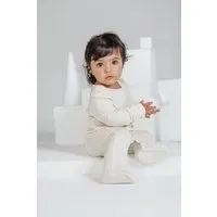 Babybugz Babybugz Baby Schlafanzug mit Füßen, Weiß, – Produktbild 1 von 1