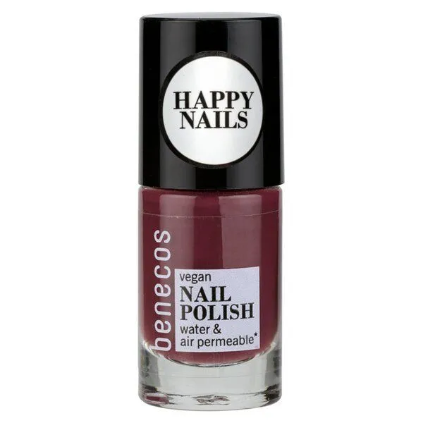 Benecos benecos 20FREE – veganer Nagellack – 5ml – wasser- und luftdurchlässig, Sweet plum, – Produktbild 1 von 1