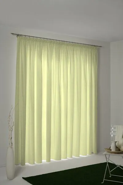 Nature by Adam Nature by Adam Vorhang aus 100% Bio-Baumwolle - Made in Germany - Graphic Ventus light, Hellgrün, – Produktbild 7 von 7