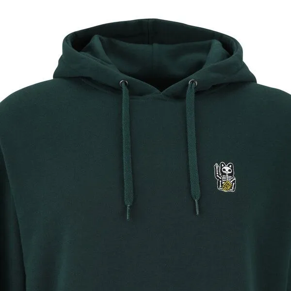 Iriedaily Iriedaily Bone Cat Hoodie, Nightforest (grün), – Produktbild 3 von 4