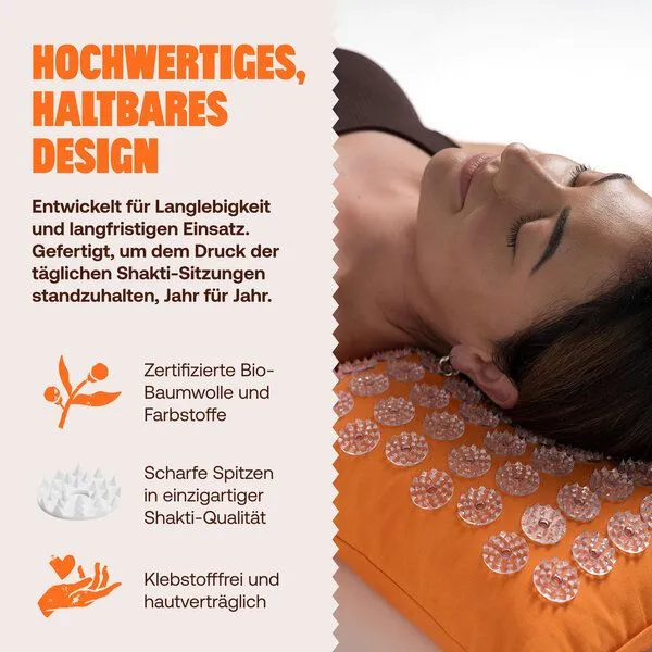 ShaktiMat ShaktiMat Shakti Kissen, Onyxschwarz, – Produktbild 3 von 4