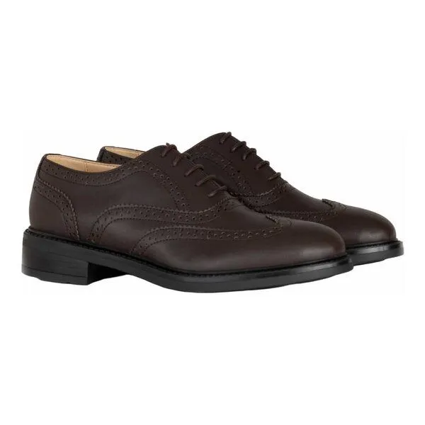 Solari Milano Solari Milano Veganer Oxford Brogue - Damen, Brown, – Produktbild 2 von 4