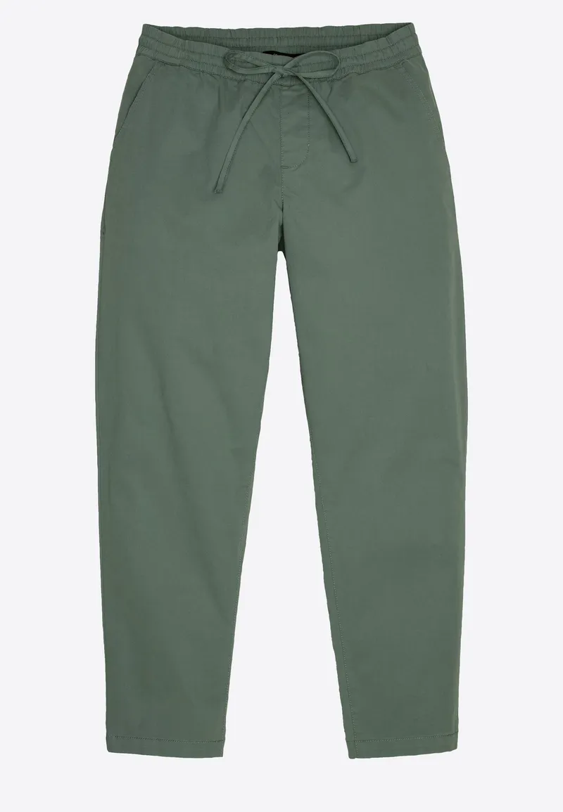 recolution Recolution Damen vegan Jogginghose Chino Kale Khaki, Olivgrün, – Produktbild 1 von 2