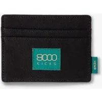 8000Kicks 8000Kicks Dünne Hanf-Geldbörse, Schwarz, – Produktbild 1 von 1