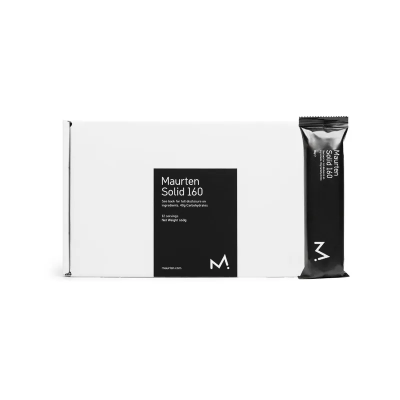 Maurten Maurten Solid 160 - Karton (12 x 55g) – Produktbild 1 von 1