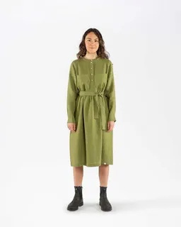 MATONA Matona Midikleid für Frauen aus Leinen / Belted Dress – Produktbild 1 von 1