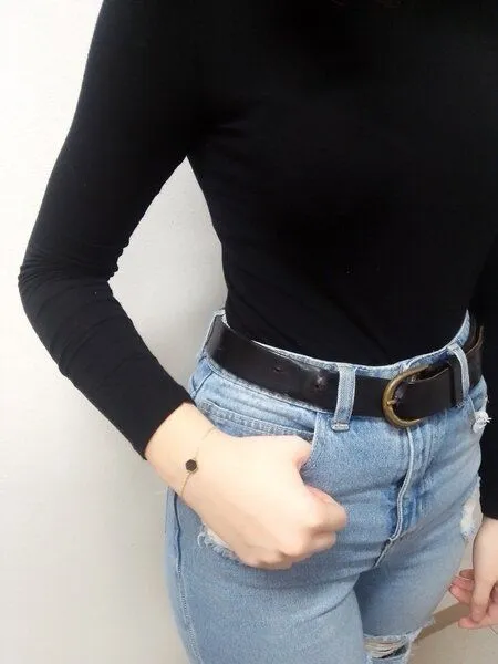 BeWooden BeWooden Armbänder mit Holzdetail - Motiv Hexagon, Lux, – Produktbild 4 von 4