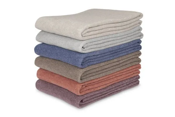 Kayori Kayori Sagano - Decke - Bambus - 150 x 220 cm, Dunkelgrau, – Produktbild 2 von 3