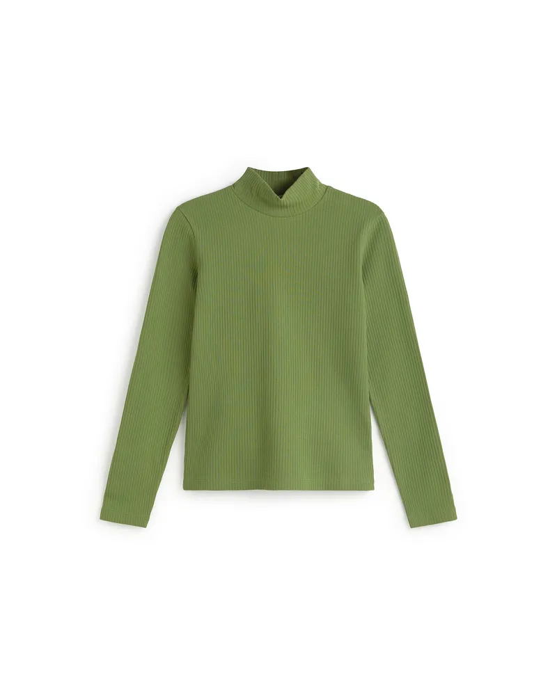 thinking mu Rip Longsleeve Modell: Aine GOTS, Green, – Produktbild 1 von 5