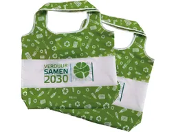 Tragetasche "Bottlebag" aus recyceltem PET inkl. vollflächigem Druck – Produktbild 1 von 1