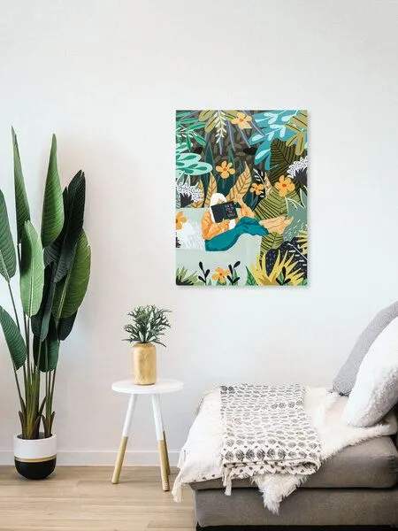 Photocircle Photocircle Poster / Leinwandbild - How To Live In The Jungle – Produktbild 4 von 4