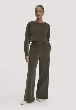 hessnatur hessnatur Hose Cordstretch Wide Leg ACTIVE LIGHT aus reiner Bio-Baumwolle – Produktbild 1 von 1