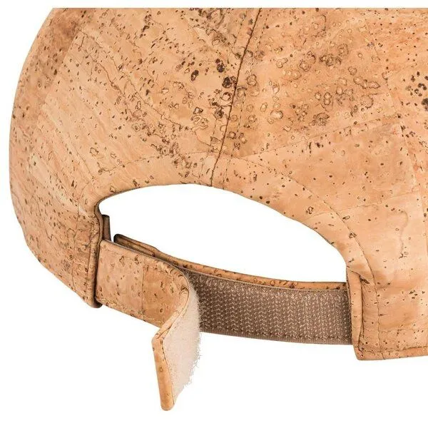Kork-Deko Kork-Deko Basballcap aus Kork | Cap Schirmmütze aus Kork - beige oder dunkelbraun, Beige, – Produktbild 1 von 4