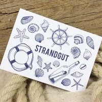 Bow & Hummingbird Bow & Hummingbird Postkarte Strandgut – Produktbild 1 von 1