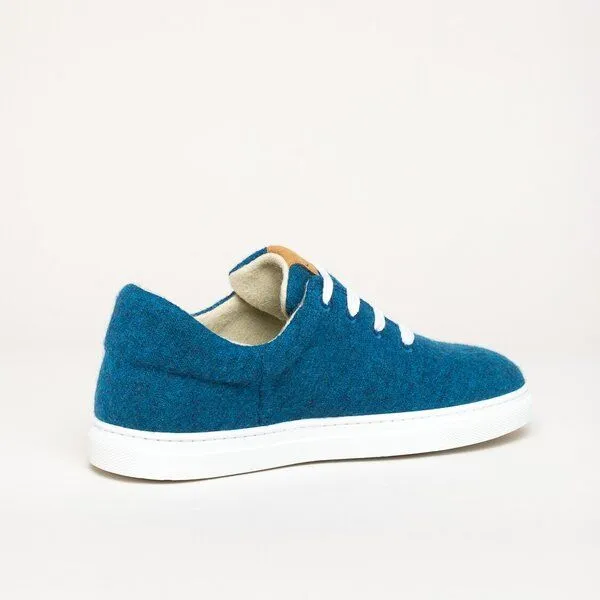 Gottstein Gottstein Wool Walker 101 - Woll Sneaker für Damen & Herren aus 100% Schurwolle, Petrol, – Produktbild 4 von 4