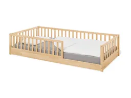 Pinolino Pinolino Bodenbett "Evi", Buche massiv unbehandelt; 90 x 200 cm – Produktbild 1 von 1